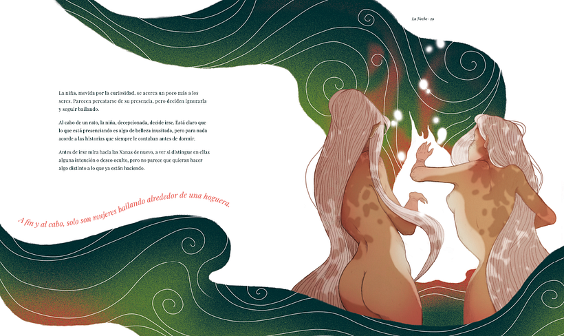 LA NOCHE Illustration & Editorial design 3