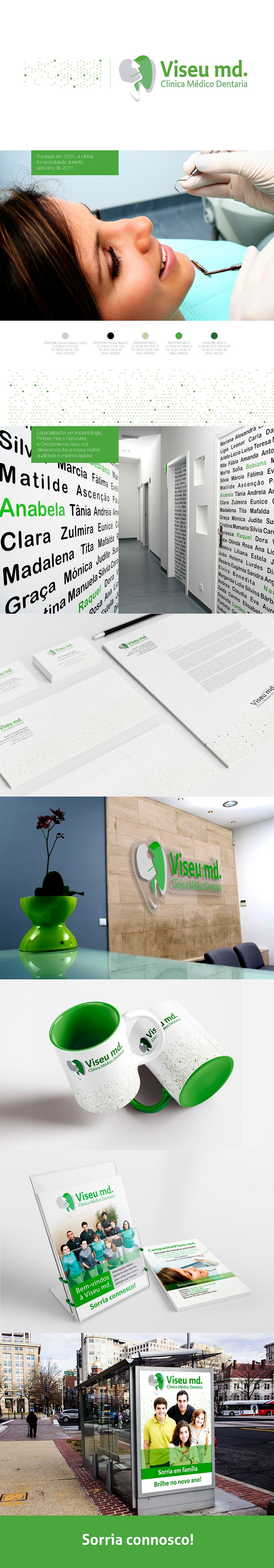 VISEU MD, CLINICA MÉDICO DENTARIA. PORTUGAL_Brand Identity. -1