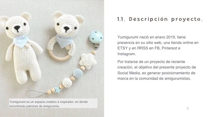 Yumigurumi Amigurumi Designer / Social Media Plan  1