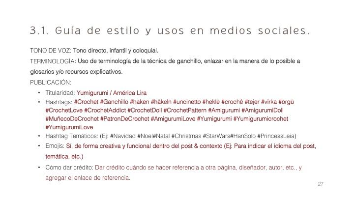 Yumigurumi Amigurumi Designer / Social Media Plan  18