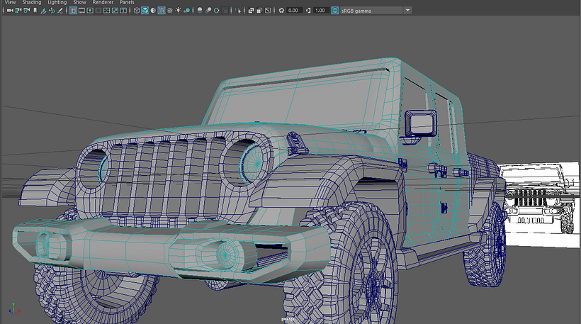 Mi Proyecto del curso: Introducción al modelado de vehículos en 3D 2