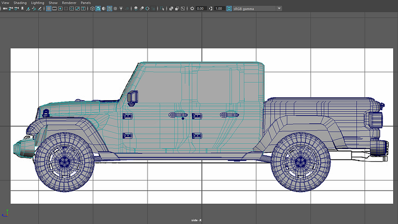 Mi Proyecto del curso: Introducción al modelado de vehículos en 3D 6