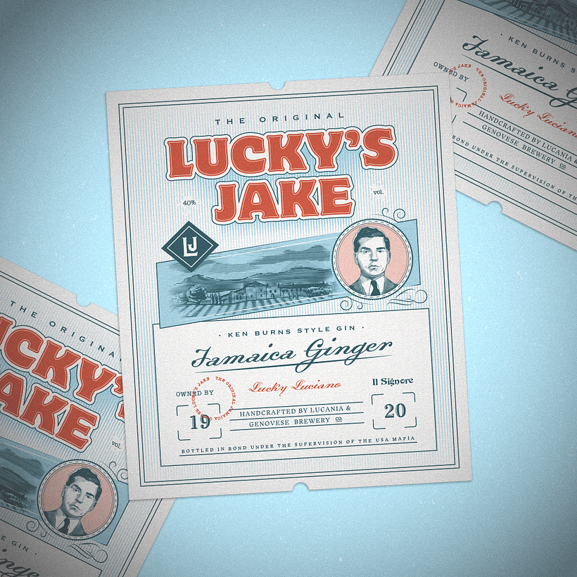 Mi Proyecto del curso: Lucky's Jake Scratchboard -1
