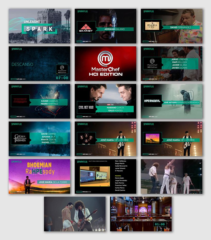 Cabeceras y Vídeos para la presentación de HPE Sales Kick Off 2020