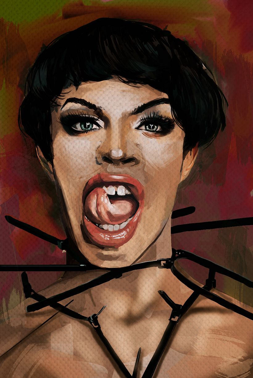 Paleta alternativa. Adición de textura