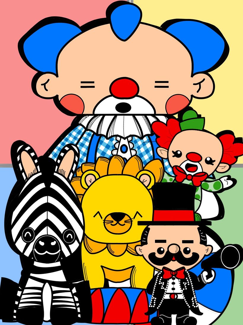 KAWAII CIRCUS PARTY – UN CIRCO TAN TIERNO COMO TAN DIVERTIDO.  Con este proyecto, quiero agradecer por toda la enseñanza y lo