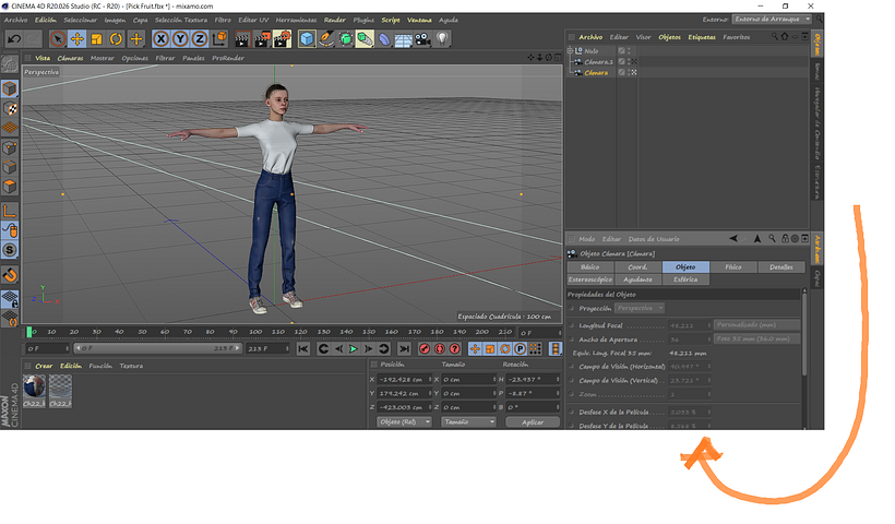 Problema Cinema 4d objeto primitivo no visible 1
