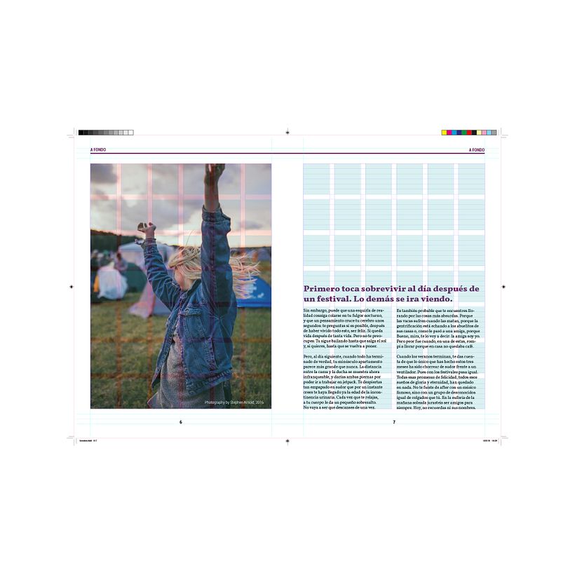 Caye Magazine design 6
