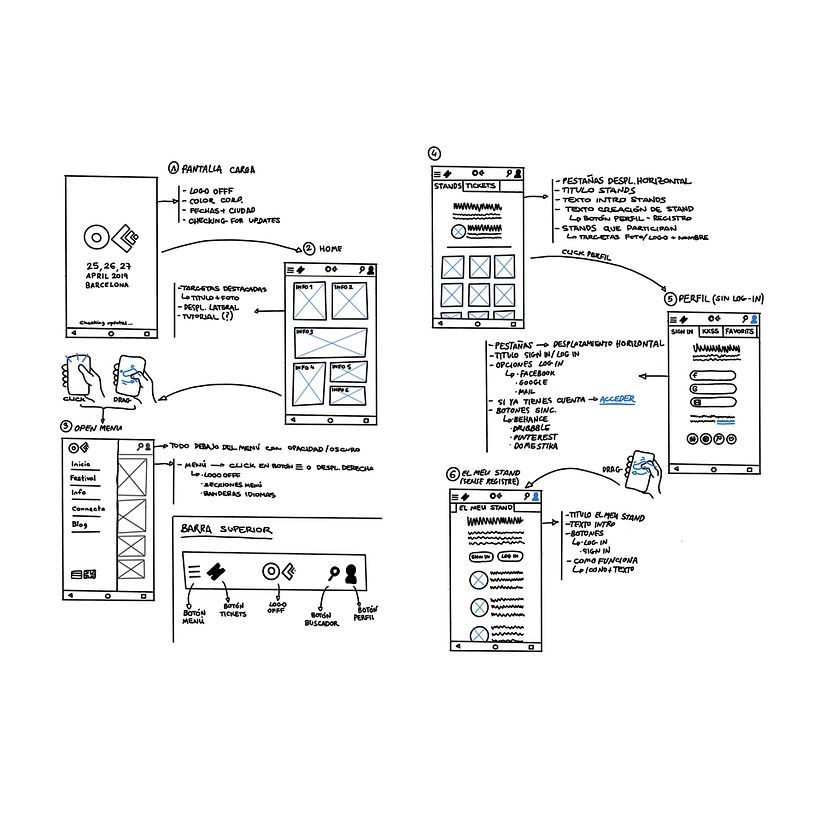 Offf Barcelona UX/UI design 4