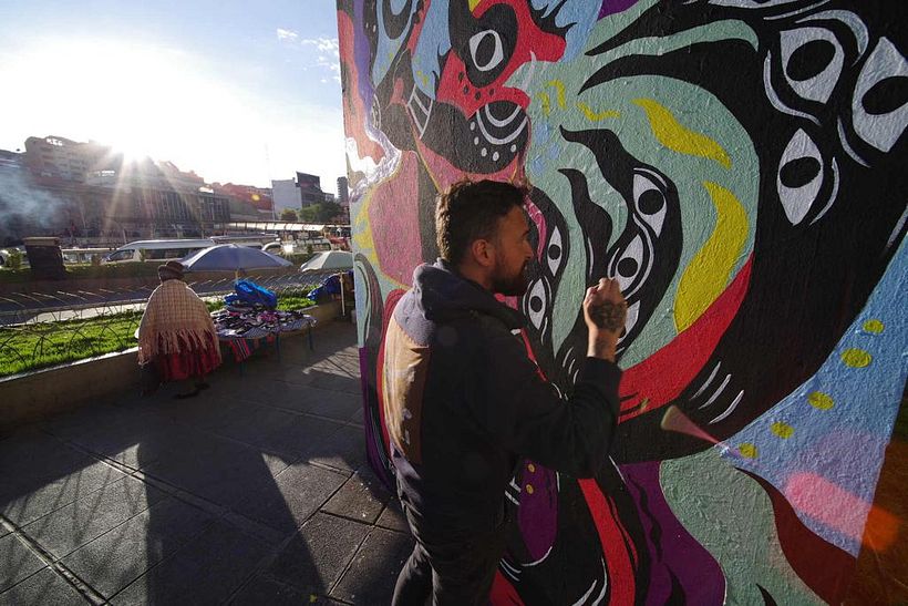 Un Mural en La Paz 0