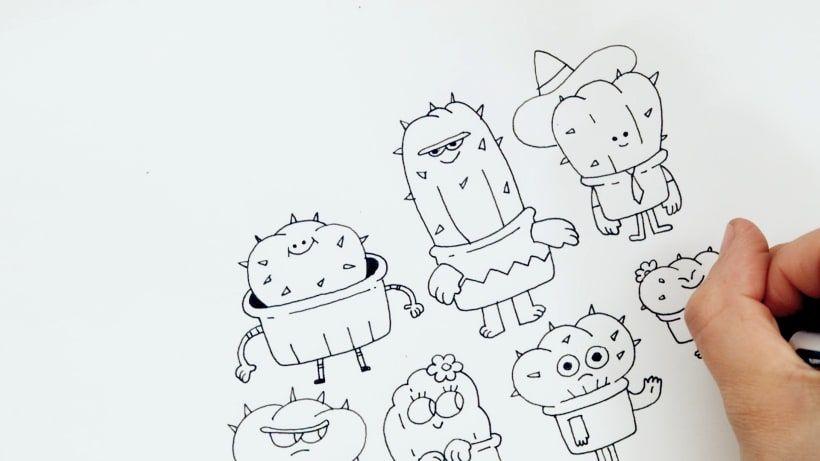 Create a lots of variations of the same object as a way to train your imagination
