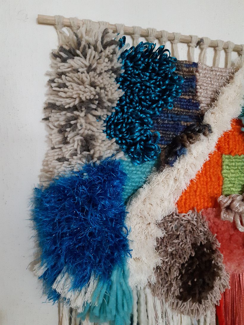 Mi Proyecto del curso: Introducción al Latch Hooking y Locker Hooking por Norma Pérez 0