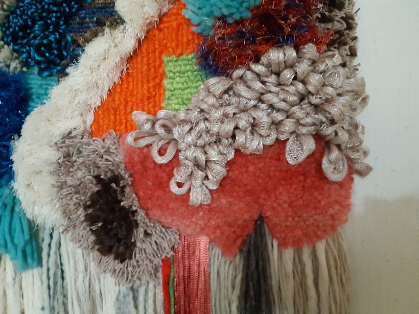 Mi Proyecto del curso: Introducción al Latch Hooking y Locker Hooking por Norma Pérez 2