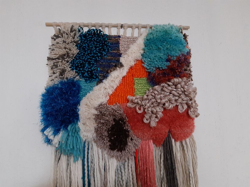 Mi Proyecto del curso: Introducción al Latch Hooking y Locker Hooking por Norma Pérez 3