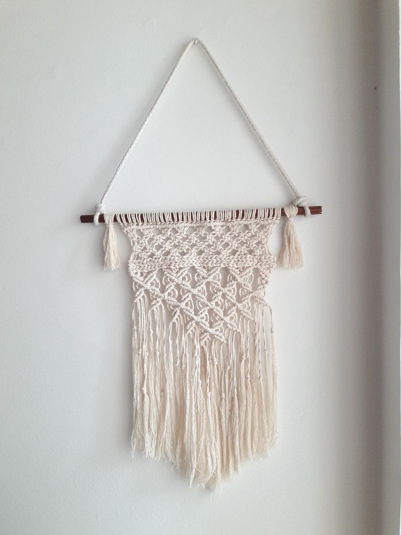 Mi Proyecto del curso: Macramé: nudos básicos y complejos  0