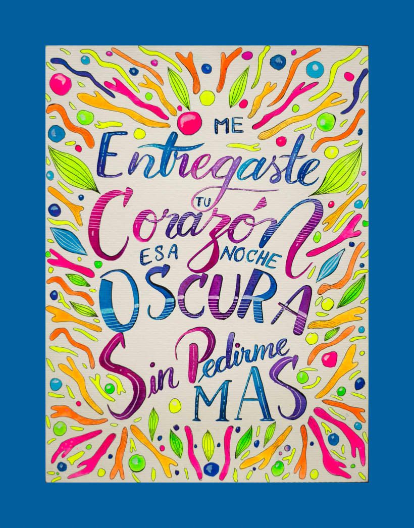 Mi Proyecto del curso: Caligrafía con pinceles de agua para principiantes 0