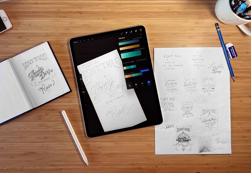 Lettering con Procreate 8