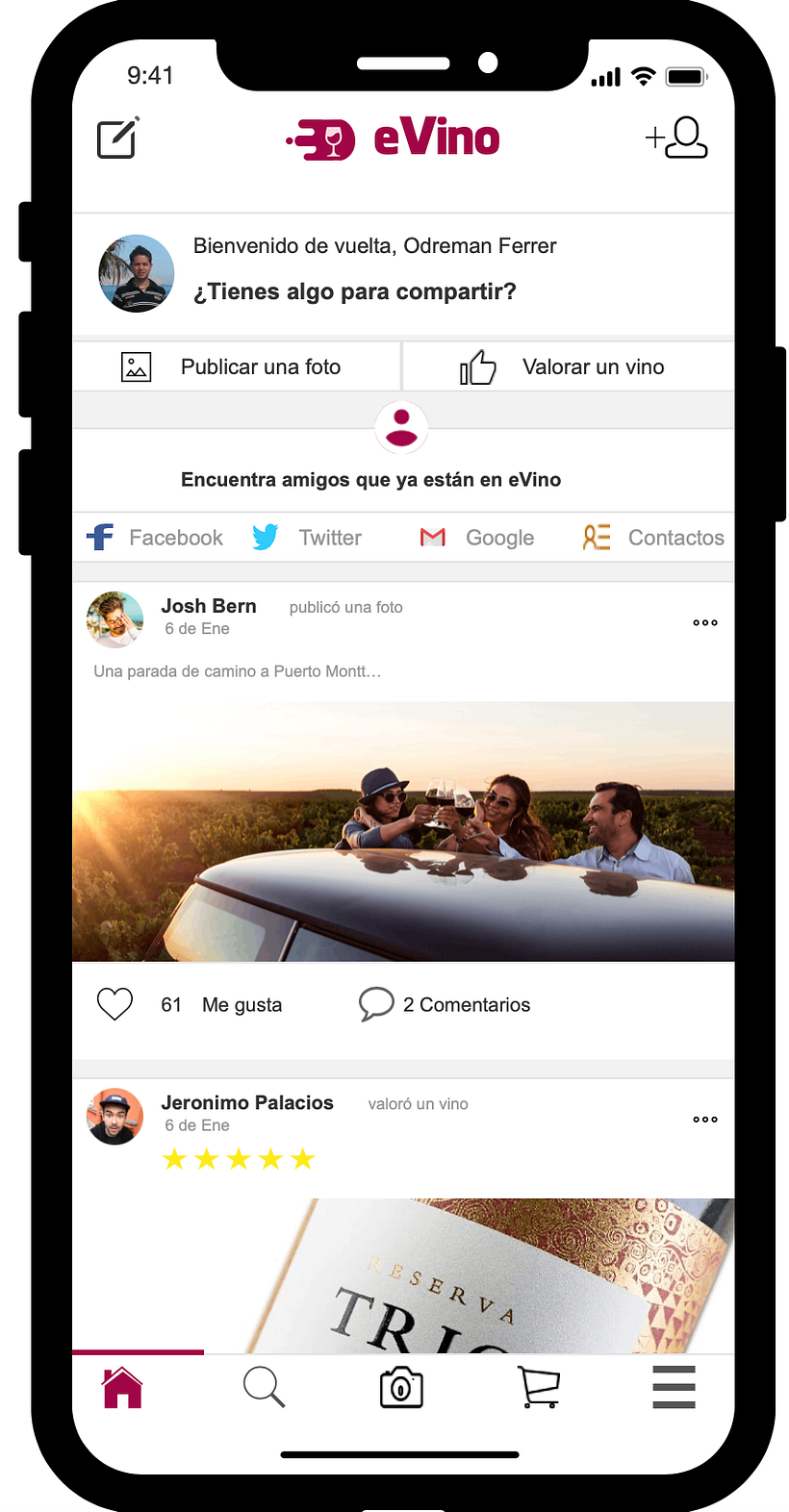 Mi Proyecto del curso: UX: prototipado y diseño de una app de comercio electrónico con Axure 8 0