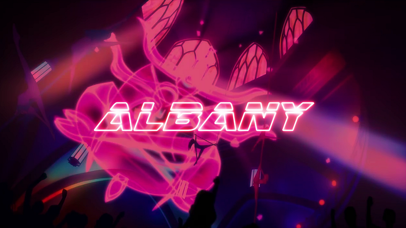 Stage visuals for @lalbany 2