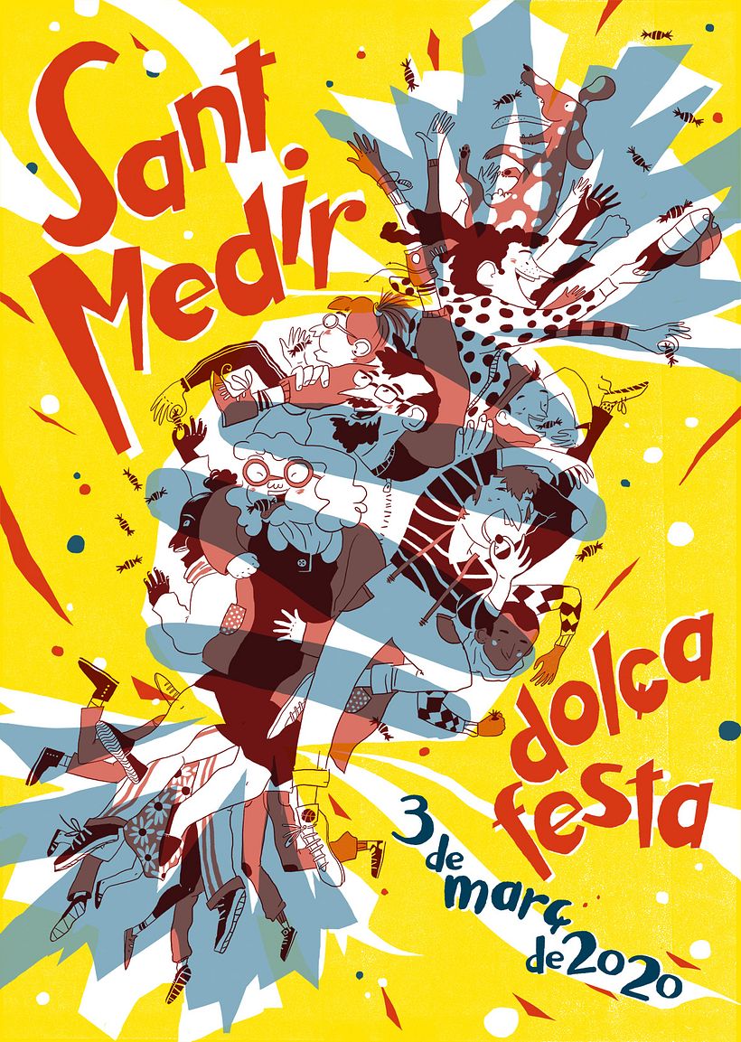 Fiesta de Sant Medir - Ilustración tradicional