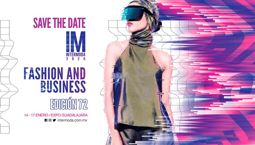 Cartel de  IM Intermoda México