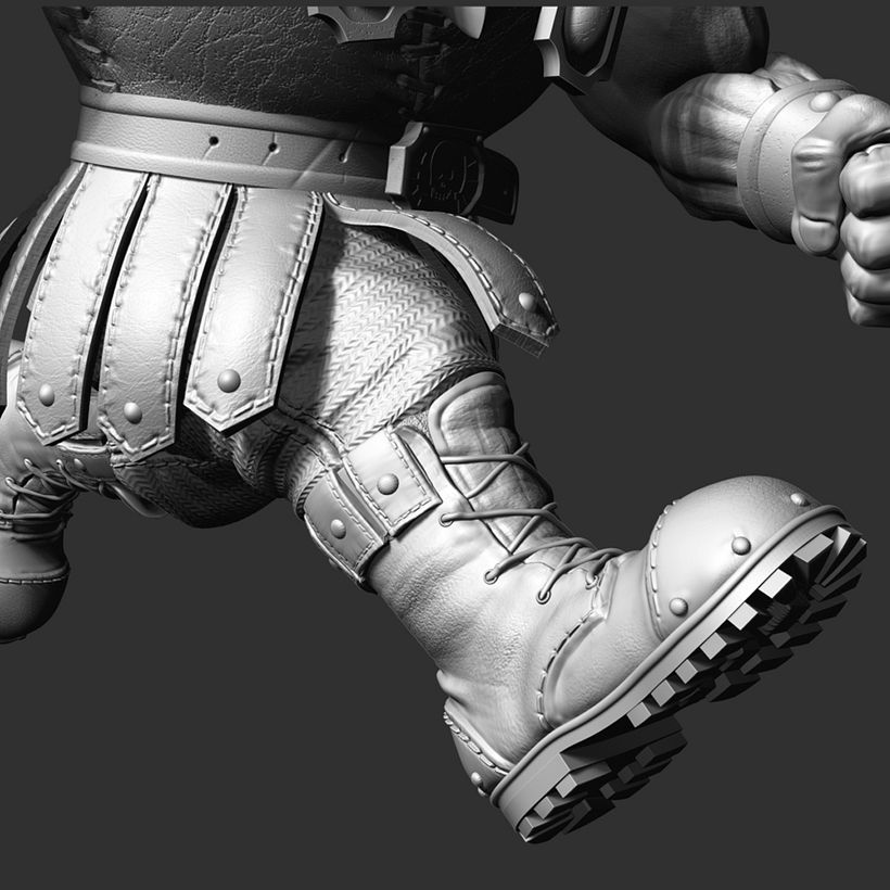 RAM-MAN (ZBrush 3D) 4