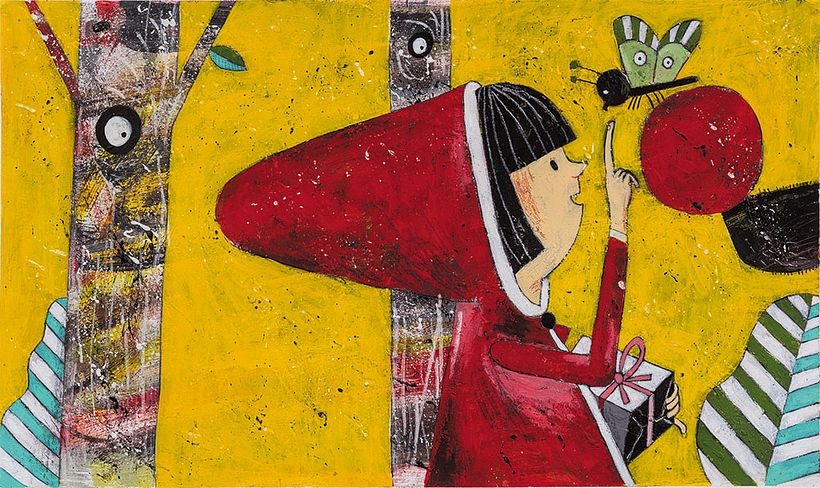 Libro Caperucita Roja - Ilustración tradicional