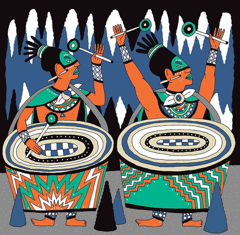 Libro Leyendas Mexicanas contadas otra vez - Illustrazione tradizionale