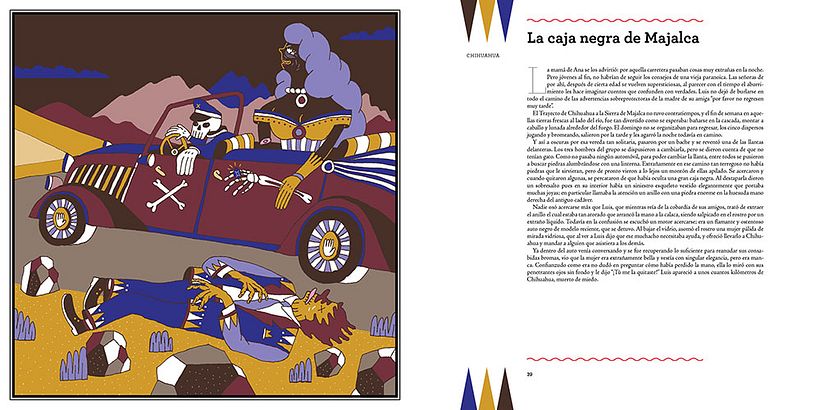 Libro Leyendas Mexicanas contadas otra vez - Illustrazione tradizionale