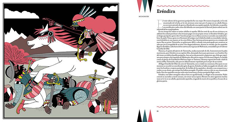 Libro Leyendas Mexicanas contadas otra vez - Illustrazione tradizionale