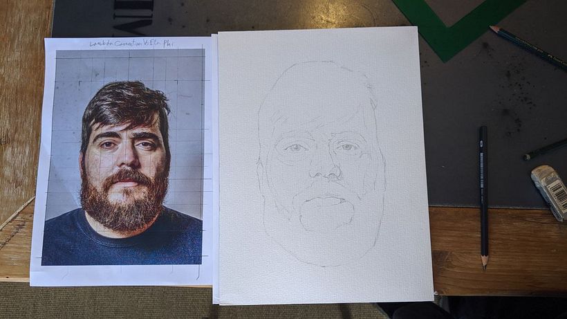 Mi Proyecto del curso: Retrato artístico en acuarela 1