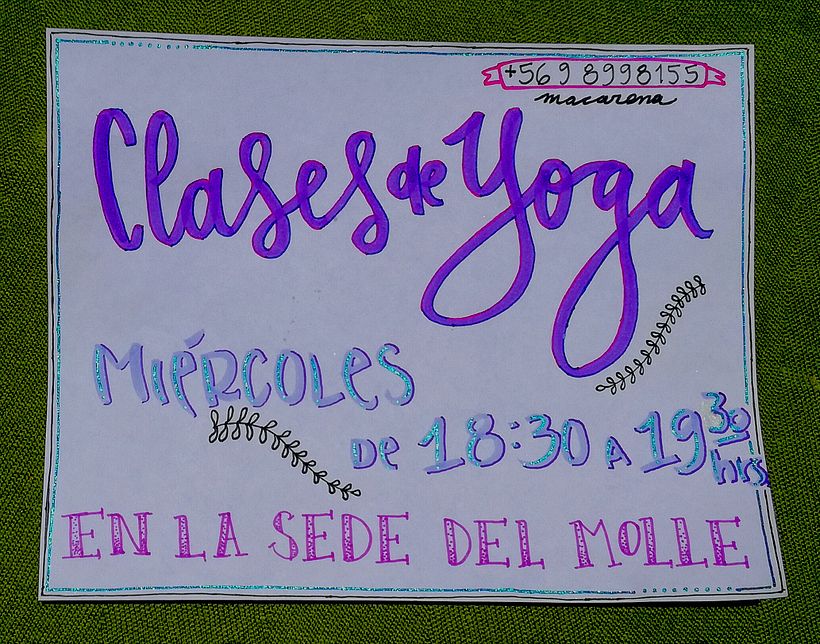 Carteles rápidos en lettering o caligrafía 0