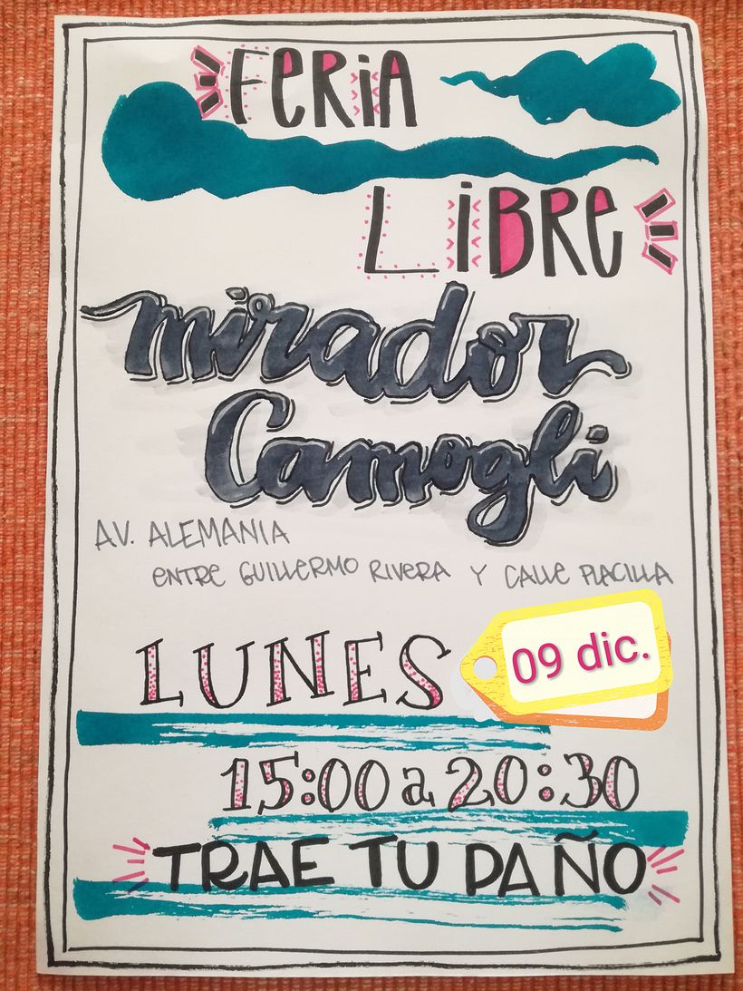 Carteles rápidos en lettering o caligrafía 5