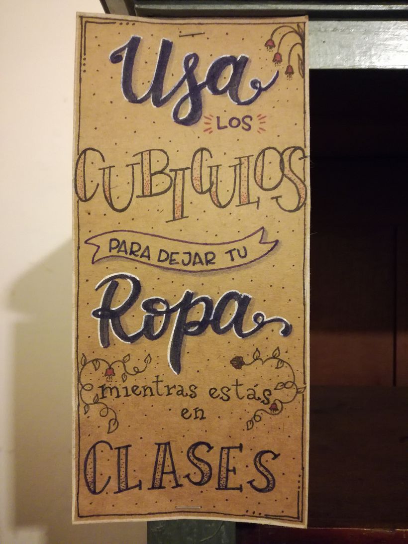 Carteles rápidos en lettering o caligrafía 8