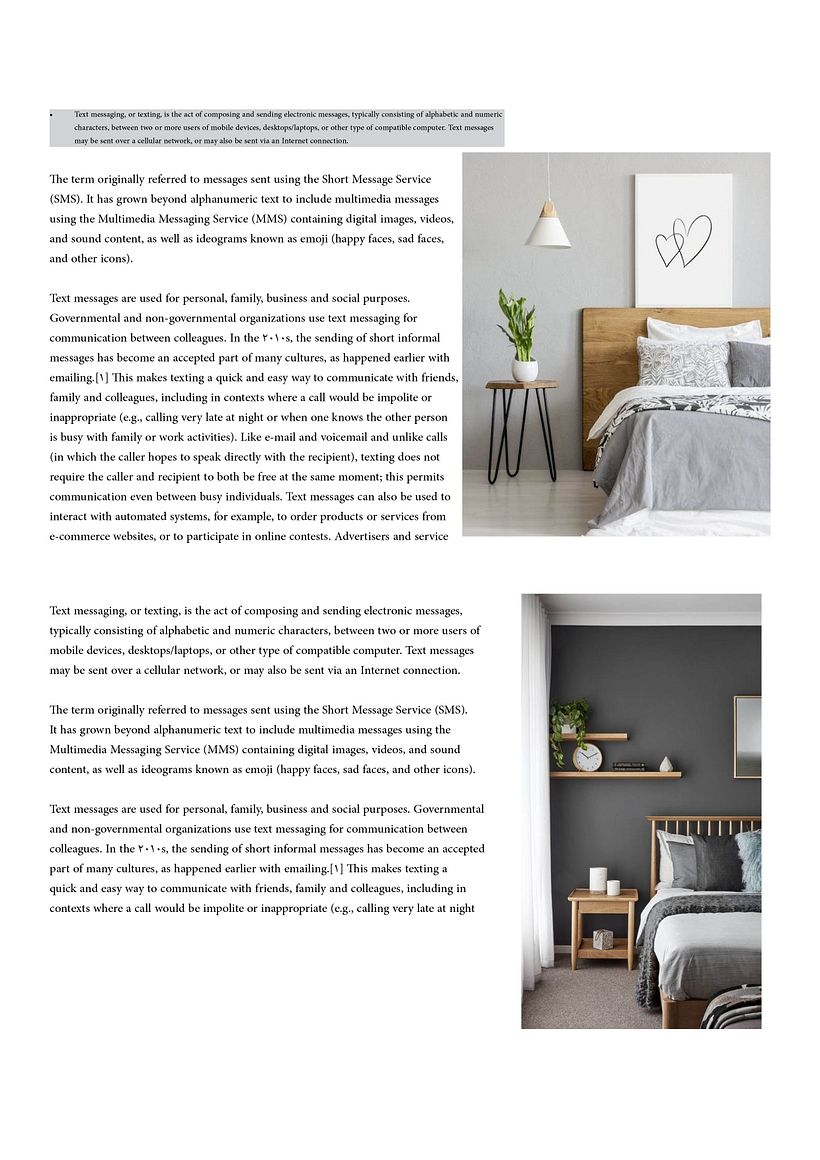 My project in Automated Editorial Design with Adobe InDesign course - Information Design