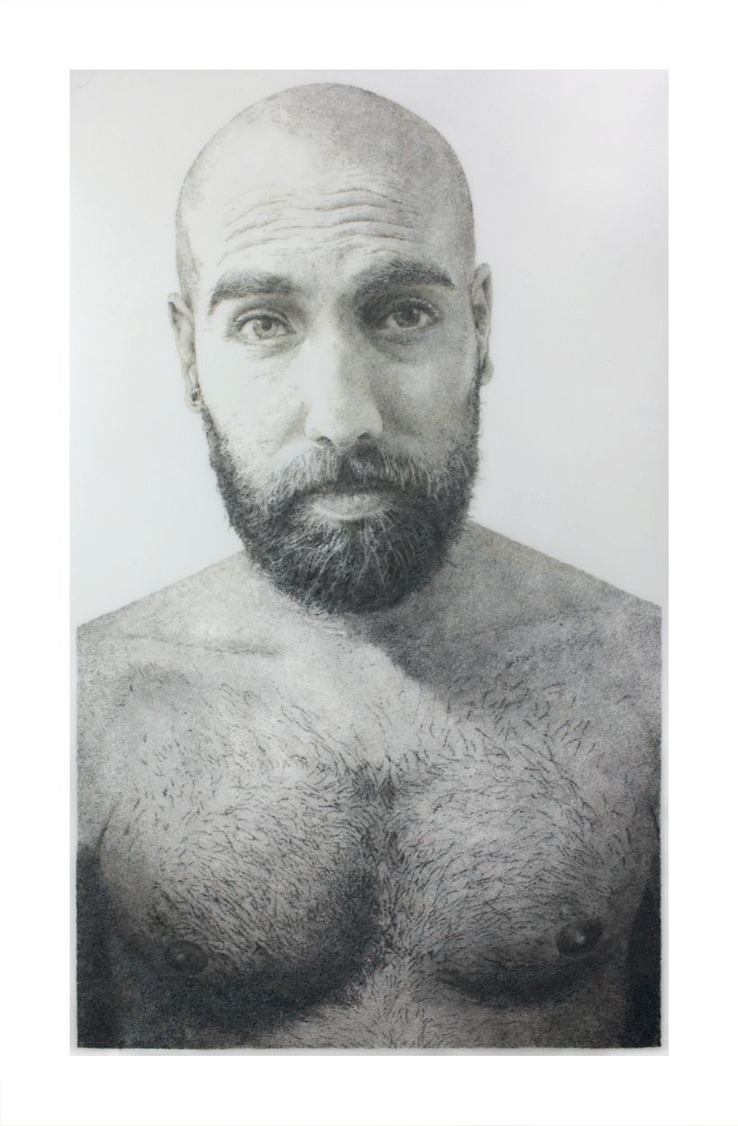 Retrato _ Polvografía 3