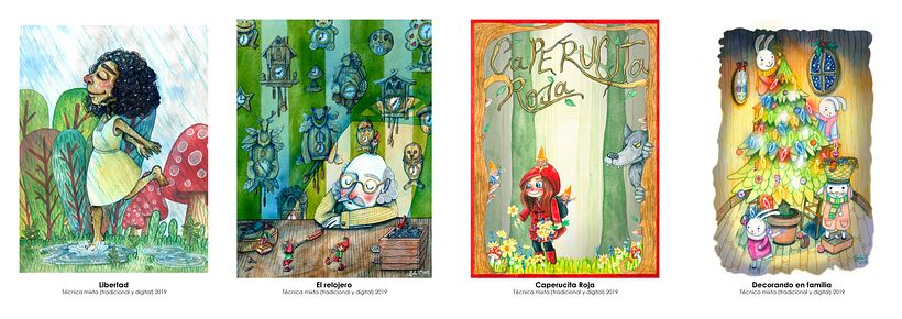 Mi Proyecto del curso: Claves para crear un portafolio de ilustración profesional 3