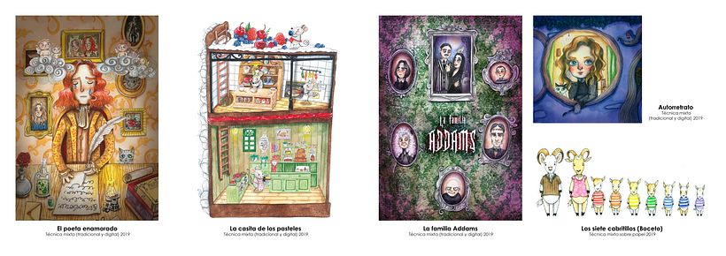 Mi Proyecto del curso: Claves para crear un portafolio de ilustración profesional 4
