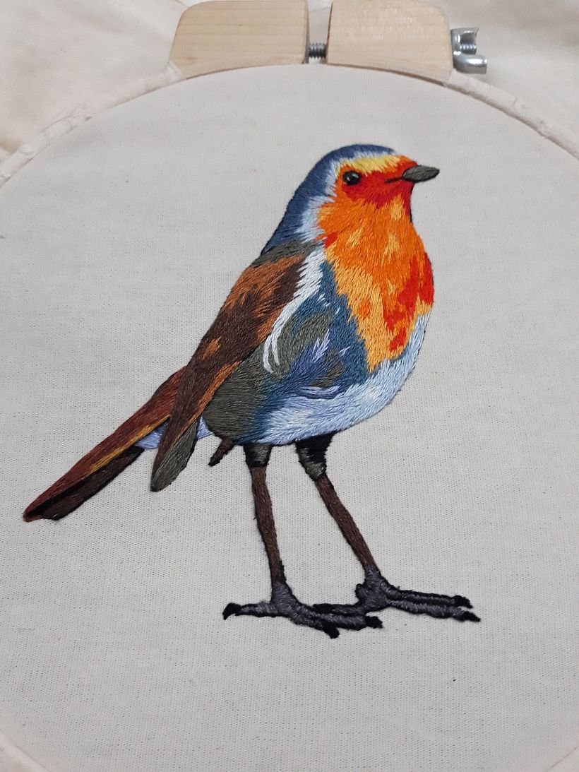 Meu projeto do curso: Pintar com linha: técnicas de ilustração têxtil 0