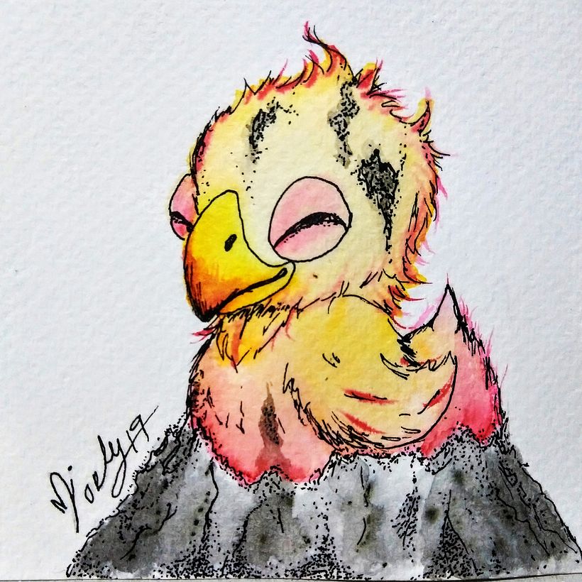 Tinta china, plumón acuareable