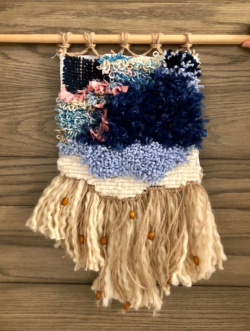 Mi Proyecto del curso: Introducción al latch hooking y locker hooking -1
