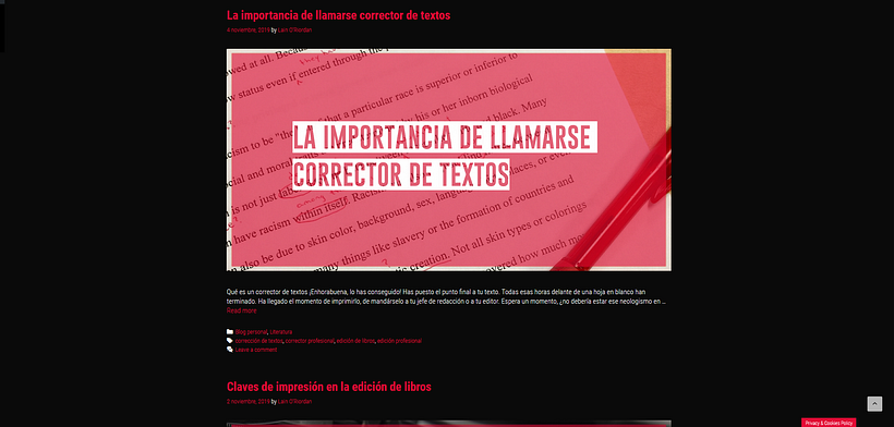 Mi Proyecto del curso: Principios básicos de SEO 1