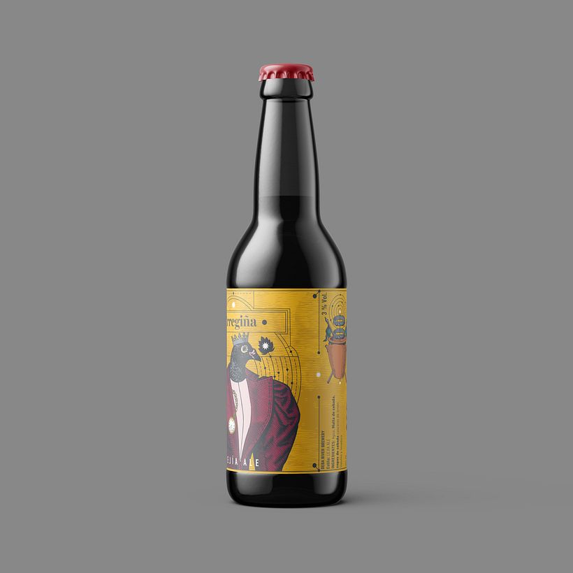 Verpackung / Etikett / Queen / Craft Beer 3