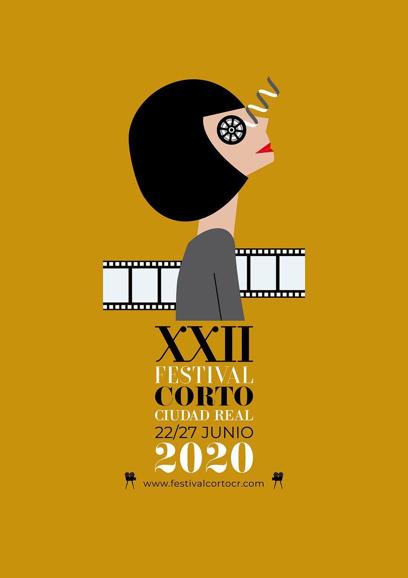 Cartel XXII FESTIVAL CORTO CIUDAD REAL 0