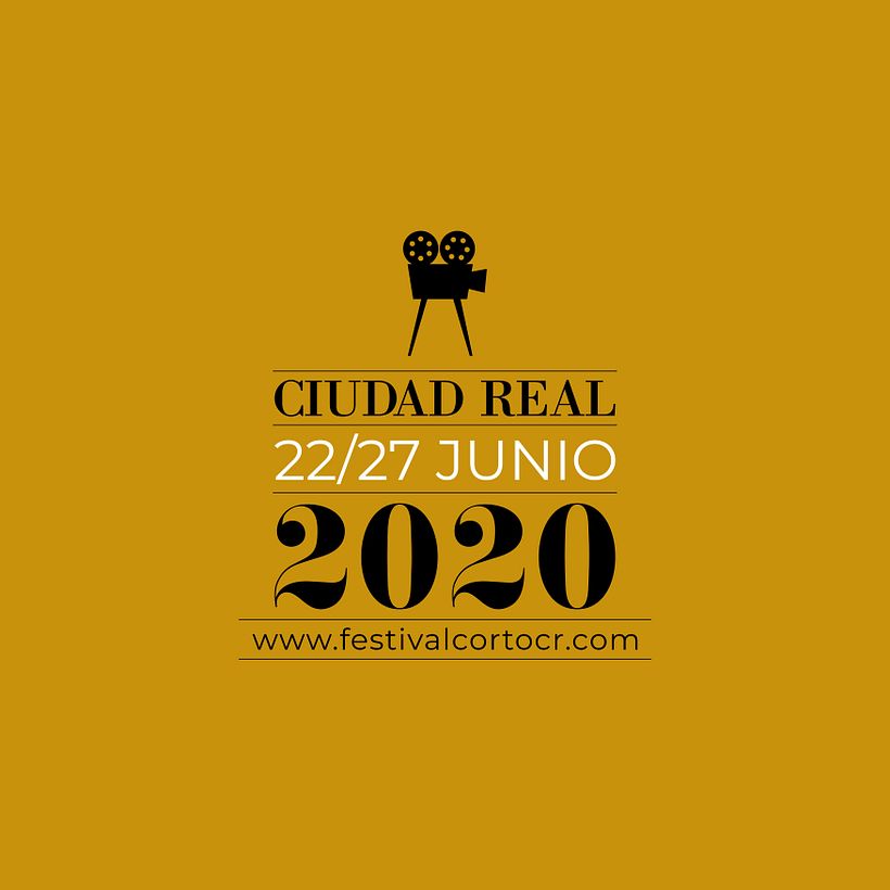 Cartel XXII FESTIVAL CORTO CIUDAD REAL 2