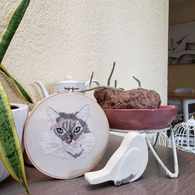 Mi Proyecto del curso: Needle painting para principiantes 1