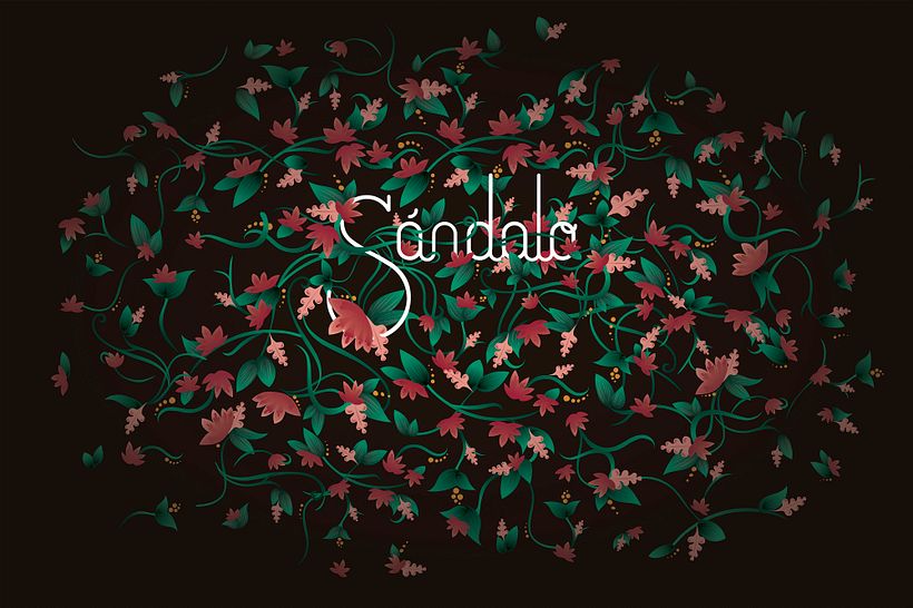 Identidad corporativa peluquería Sándalo 2