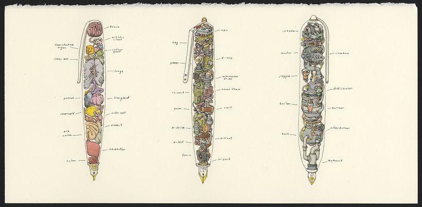 Drawings on paper 15