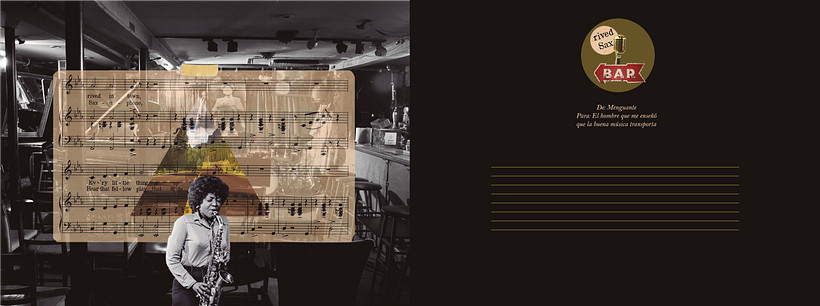 Postal inspirada en Carlos Echeverry