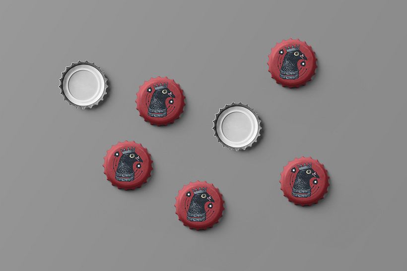 Verpackung / Etikett / Queen / Craft Beer 4